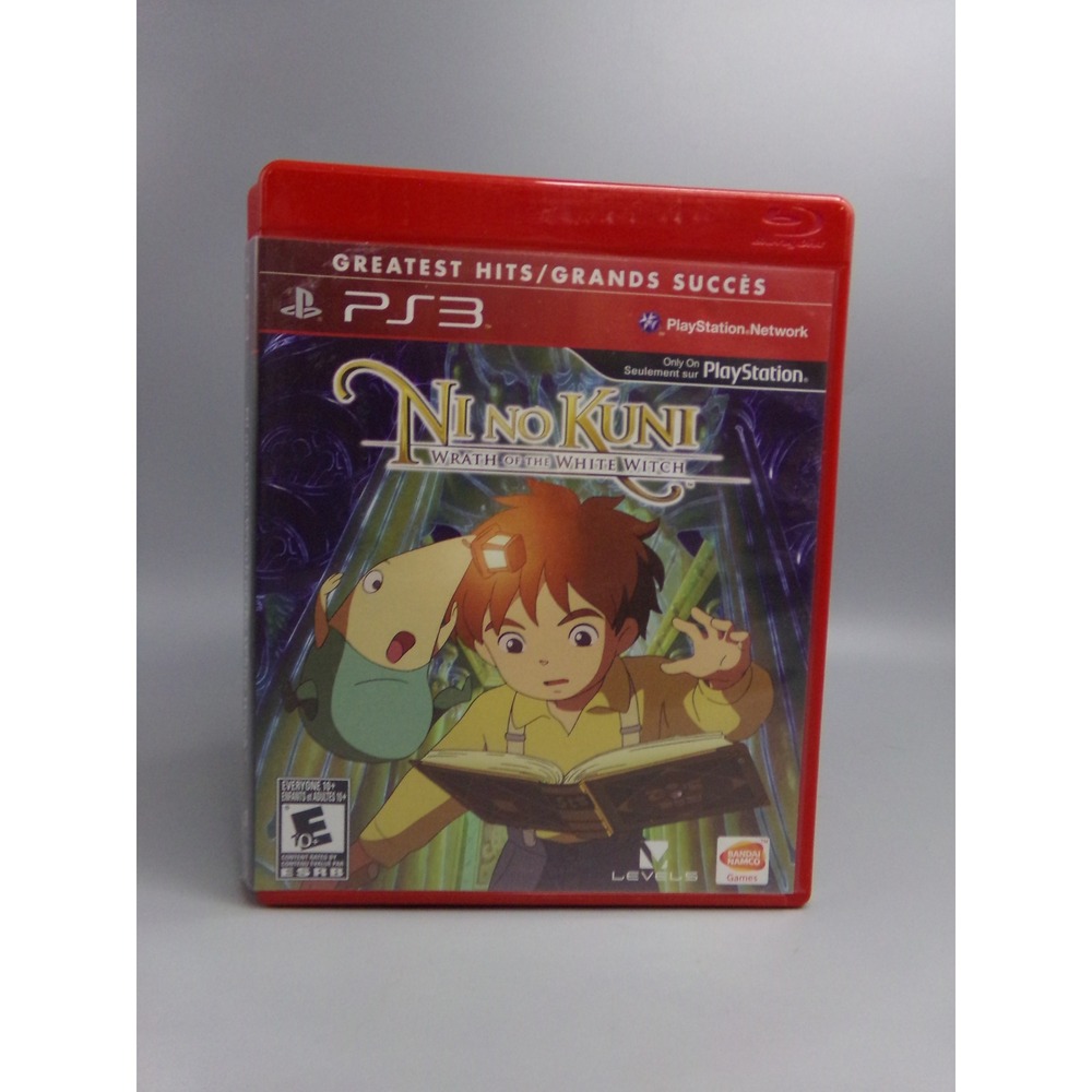 Ni no Kuni Wrath of the White Witch Greatest‎ Hits PS3 PlayStation 3 Video Game